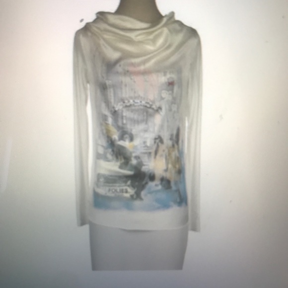 Long sleeve white tshirt S - Picture 2 of 10